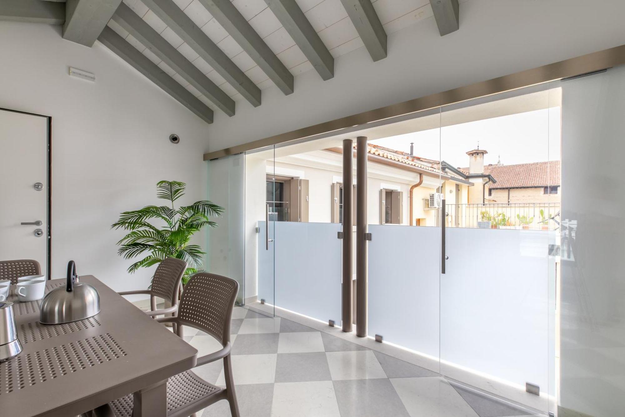 Corte Alle Mura - Mansarda Lux Cittadella Exteriér fotografie
